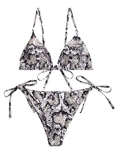 damen string am strand|Bikinis 